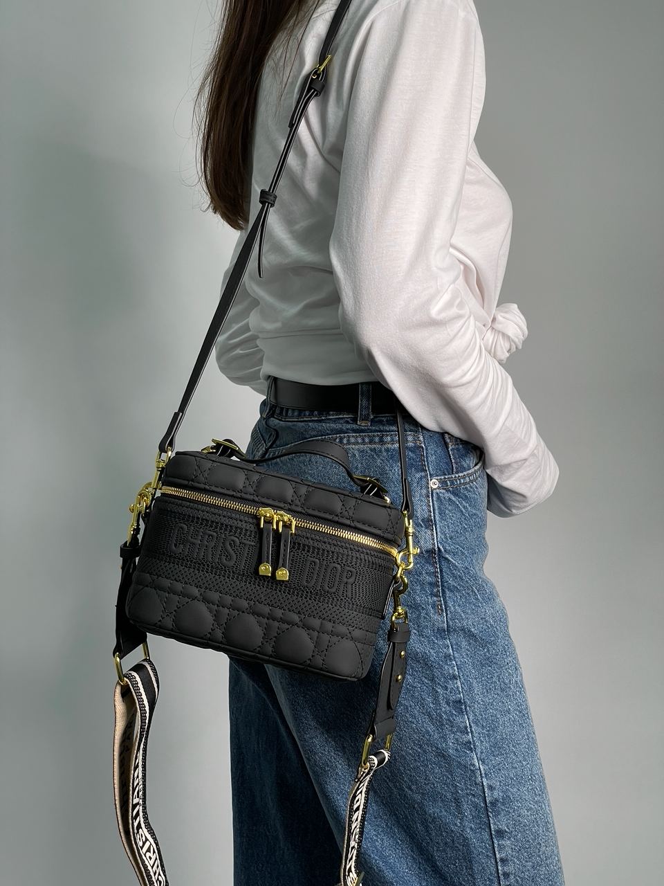 Christian Dior Travel Vanity Case Black - 4