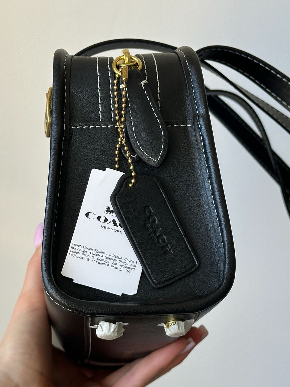 Coach 1941 Swing Zip Bag Black - 5