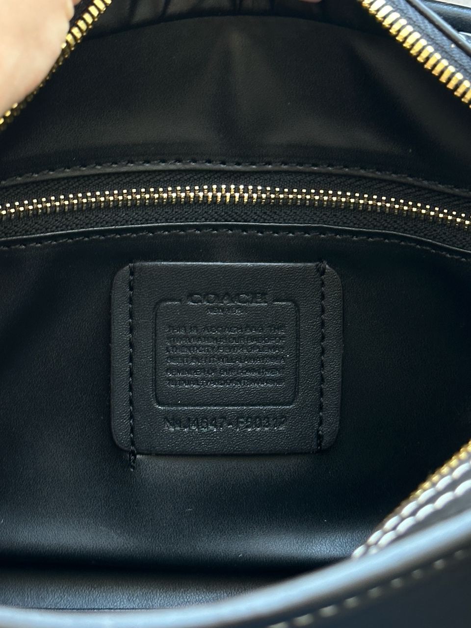 Coach 1941 Swing Zip Bag Black - 8