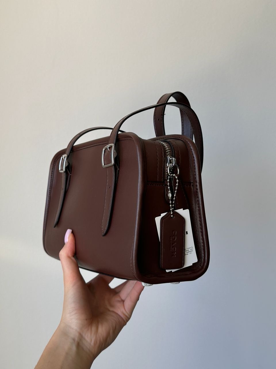 Coach 1941 Swing Zip Bag Chocolate - 5