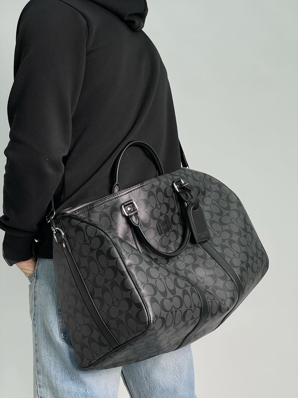 Coach 52 In Signature Canvas Grey - 4