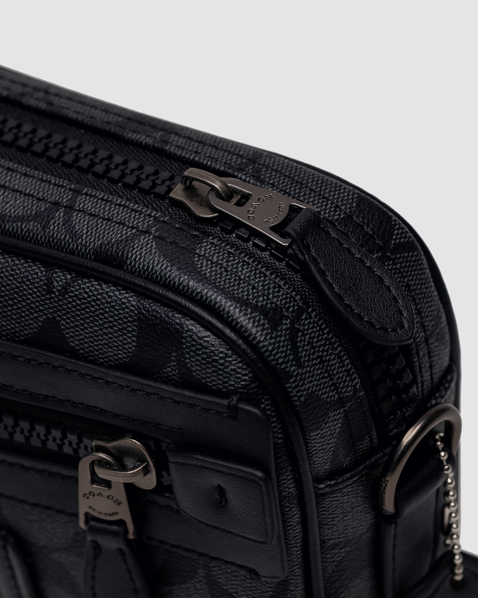 Coach Academy Crossbody Signature Canvas Blue - 6