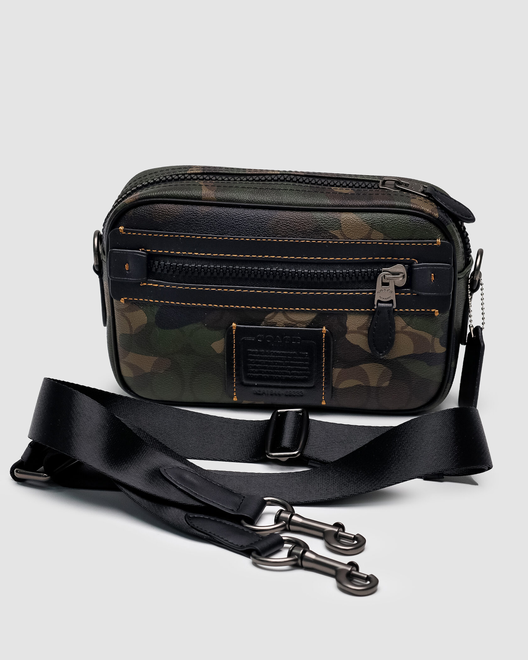 Coach Academy Crossbody Signature Canvas Camo - 3