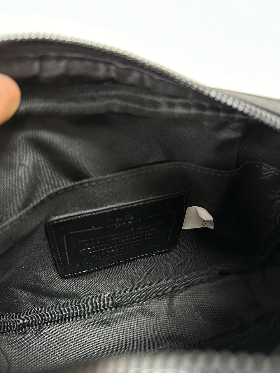 Coach Academy Crossbody Signature Canvas Khaki - 15