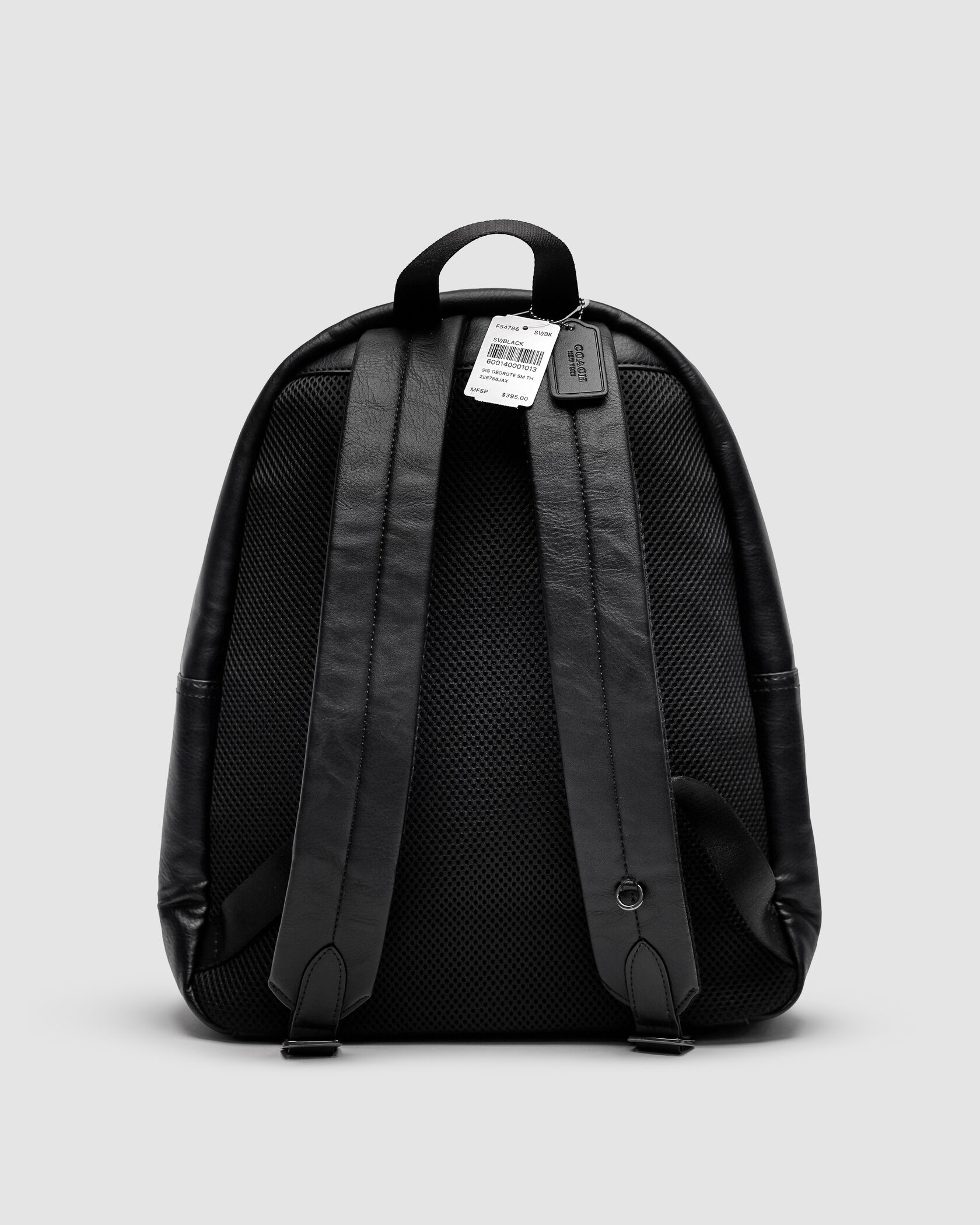 Coach Backpack Black Smooth Skin - 3