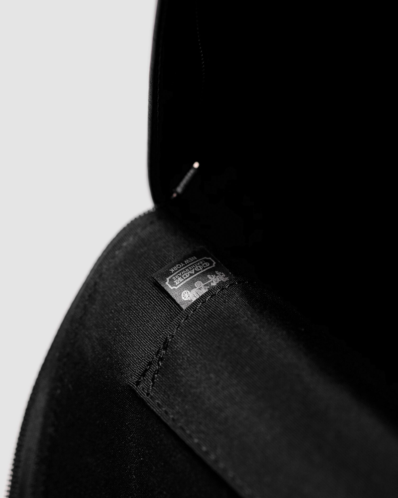 Coach Backpack Black Smooth Skin - 6