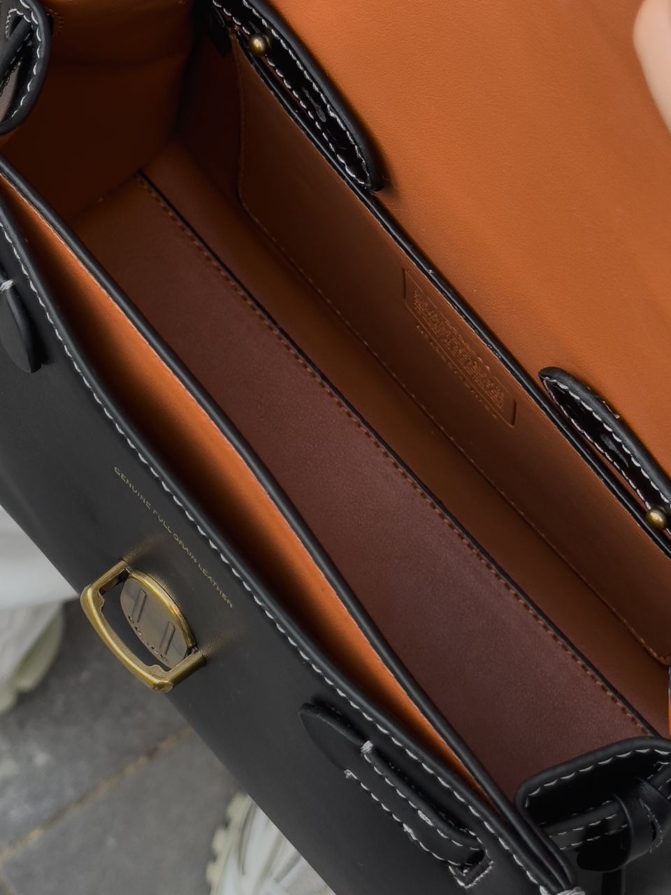 Coach Bandit Top Handle Bag 20 in Smooth Leather - 24