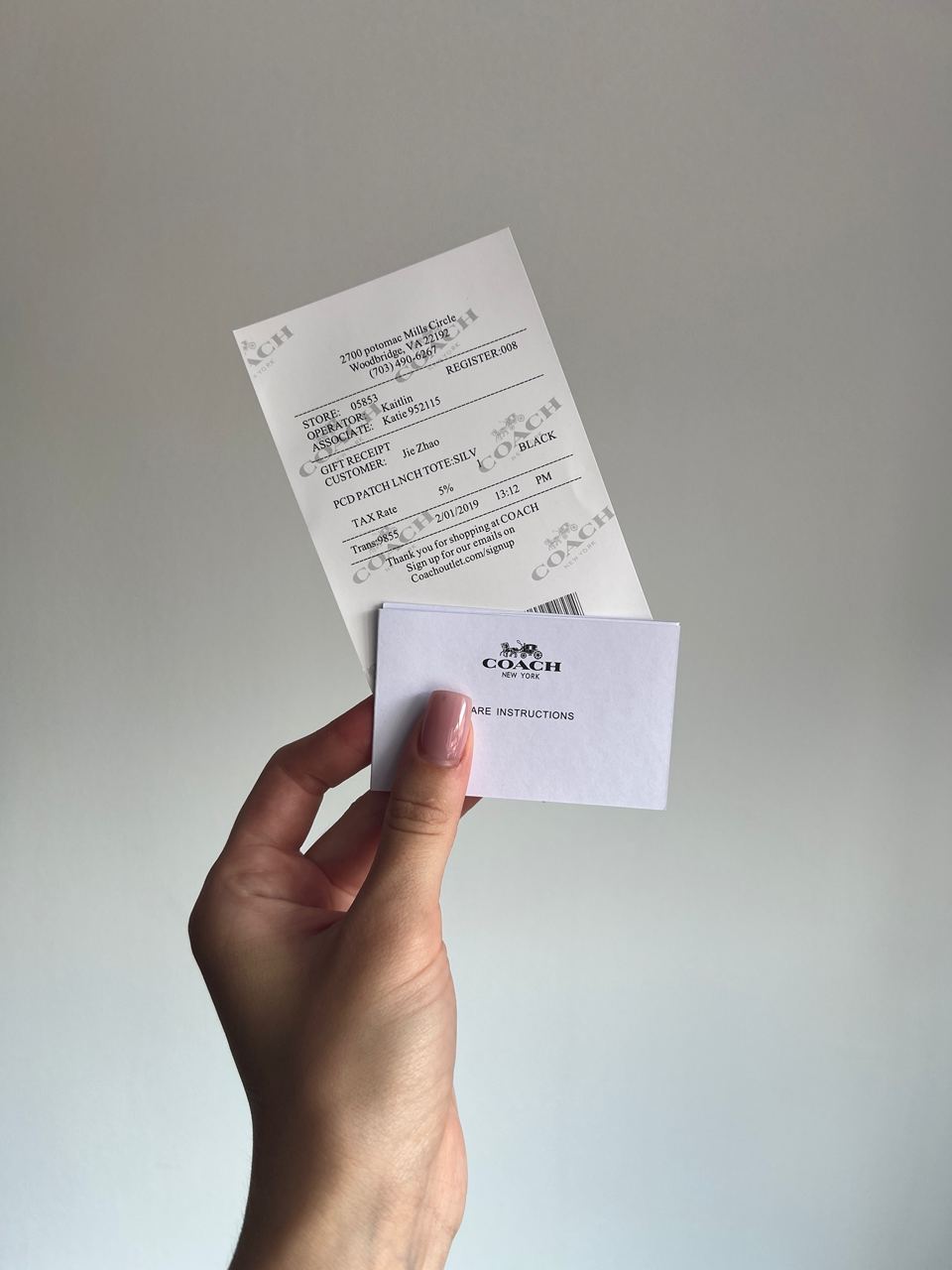 Coach Belt Kit Black Leather/Silver Fittings - 16