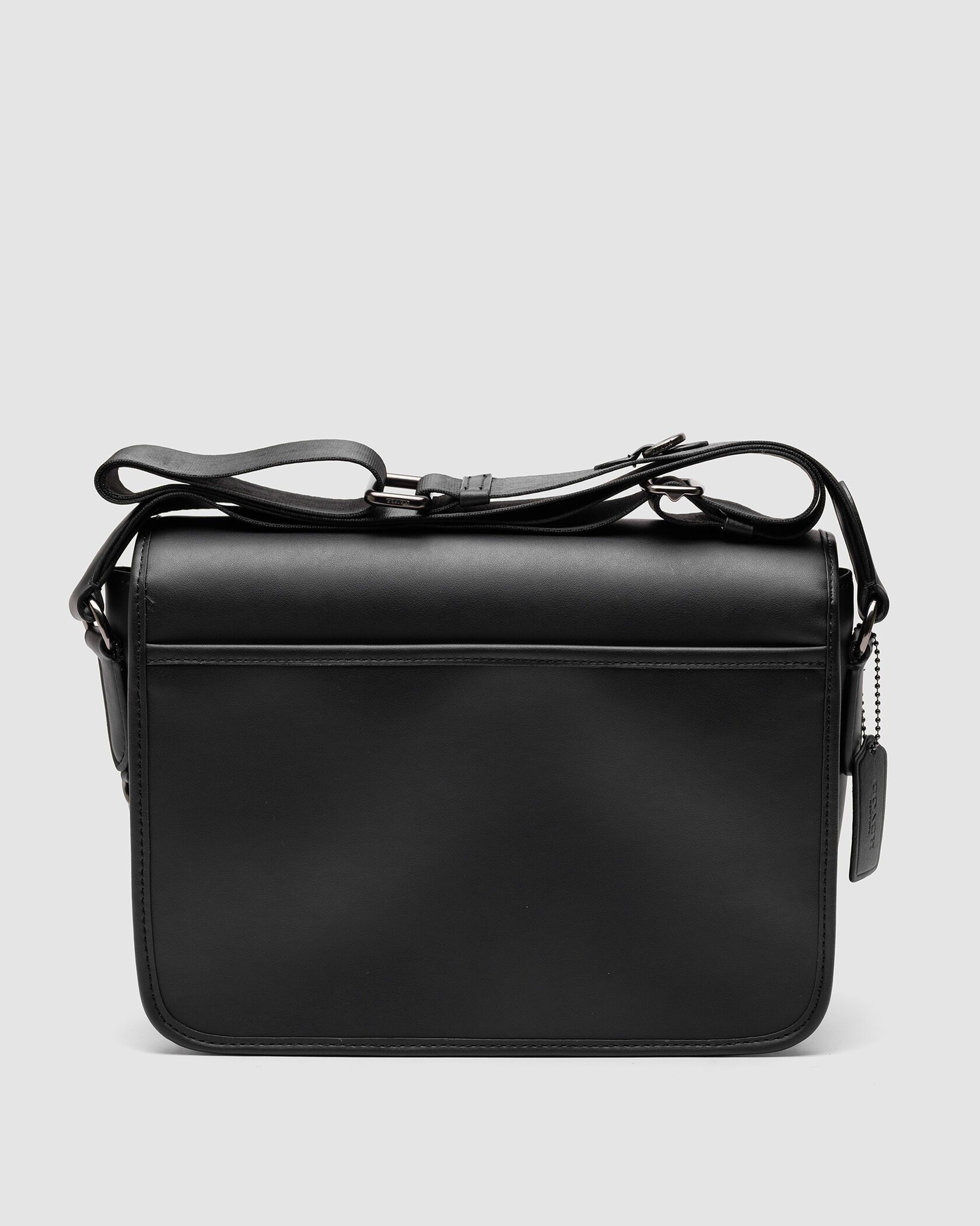 Coach Black League Hybrid Messenger Bag In Smooth Skin - 5