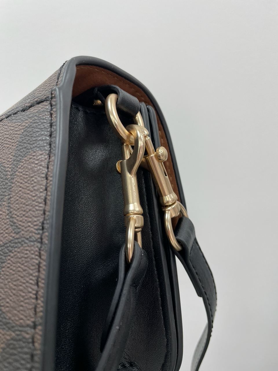 Coach Brynn Flap Crossbody In Signature Canvas Brown - 9