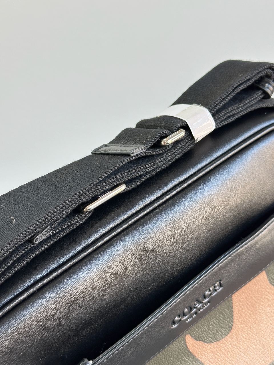 Coach Charles Camera Crossbody Messenger Bag Camo - 6