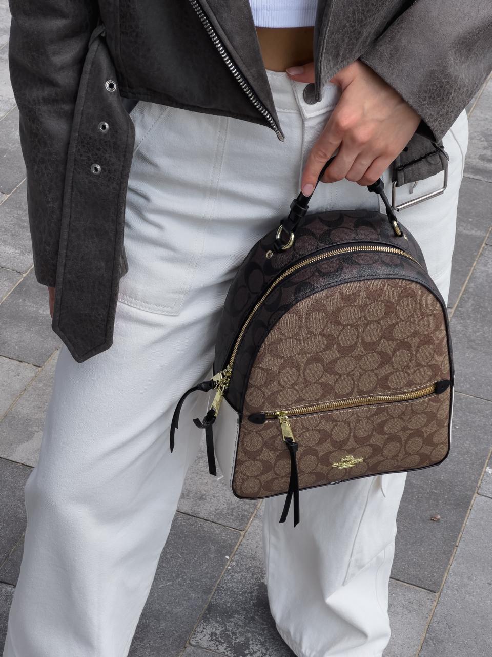 Coach Court Backpack in Signature Canvas - 2