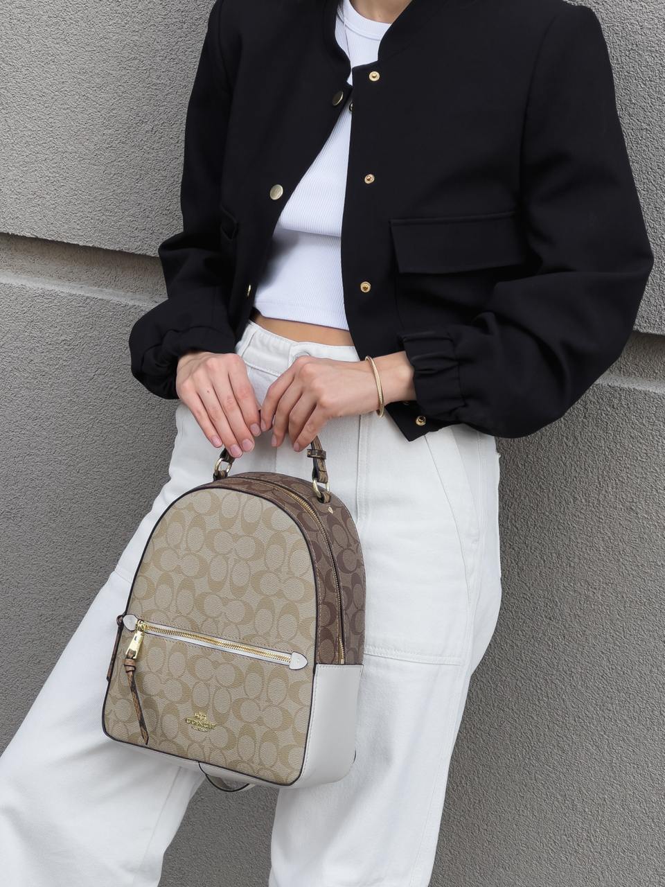 Coach Court Backpack in Signature Canvas - 2