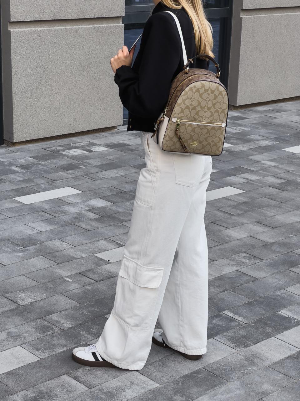 Coach Court Backpack in Signature Canvas - 5