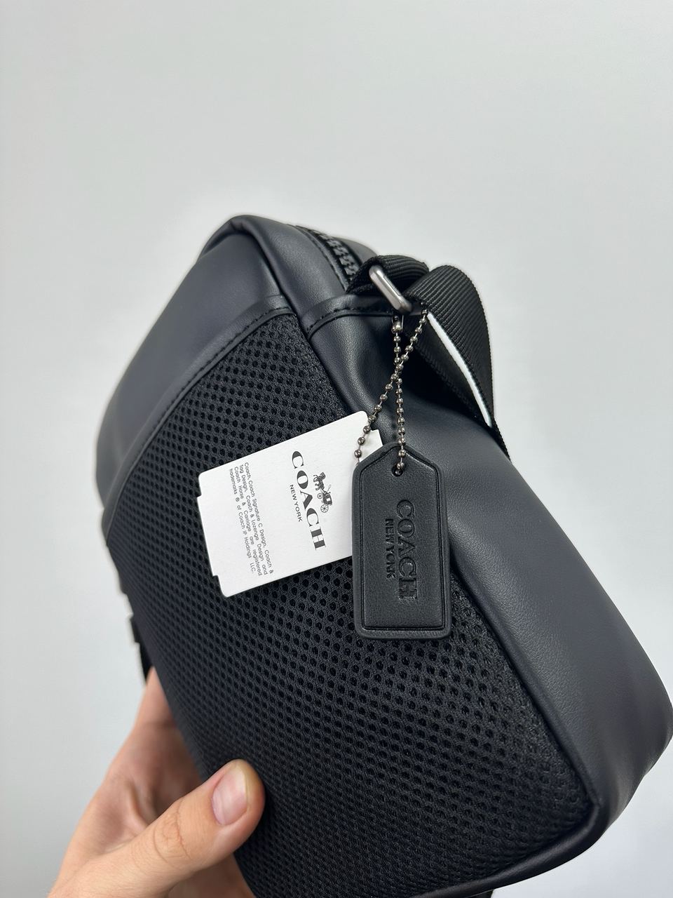 Coach Crossbody in Signature Canvas Grey - 11