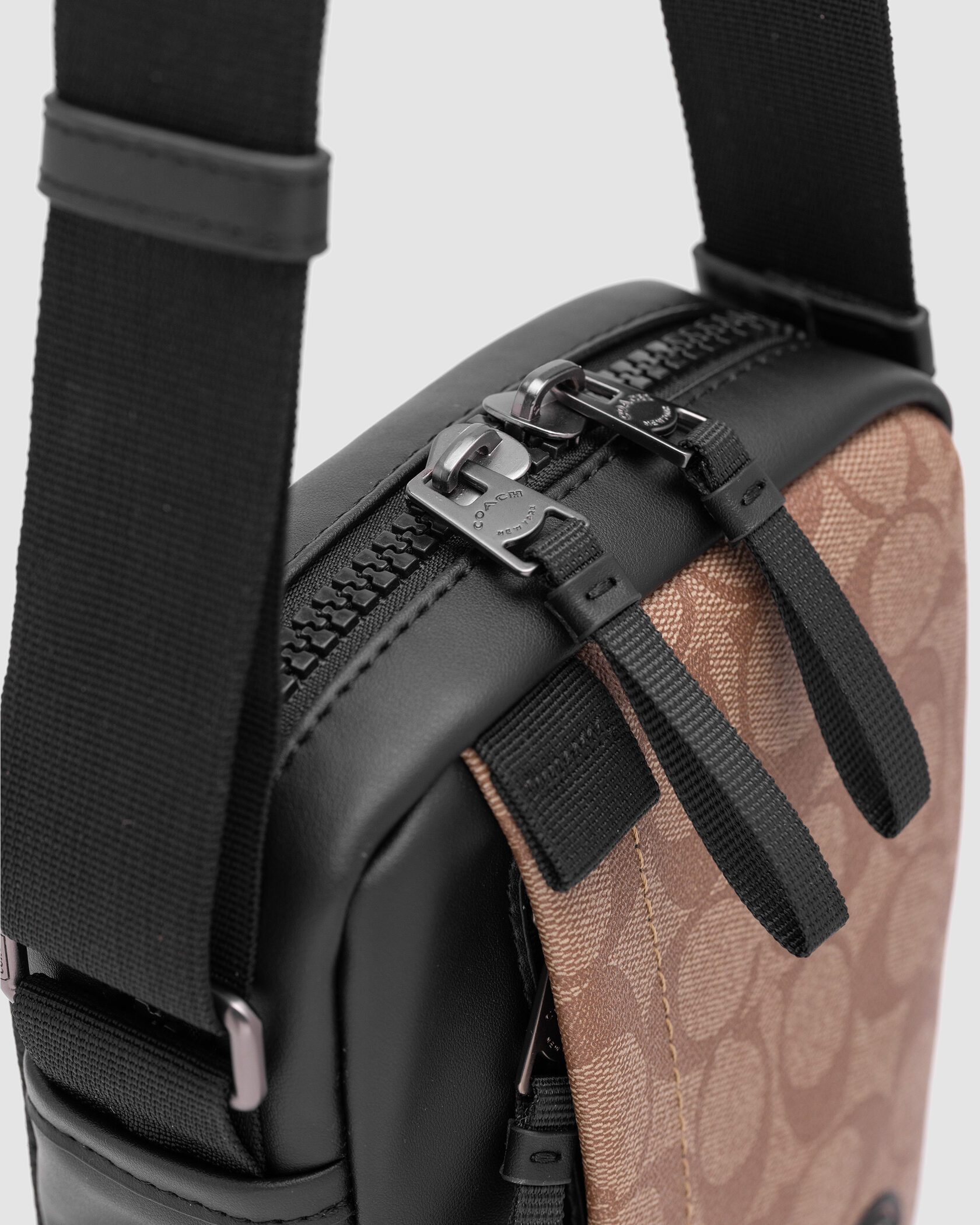 Coach Crossbody in Signature Canvas Sand - 5