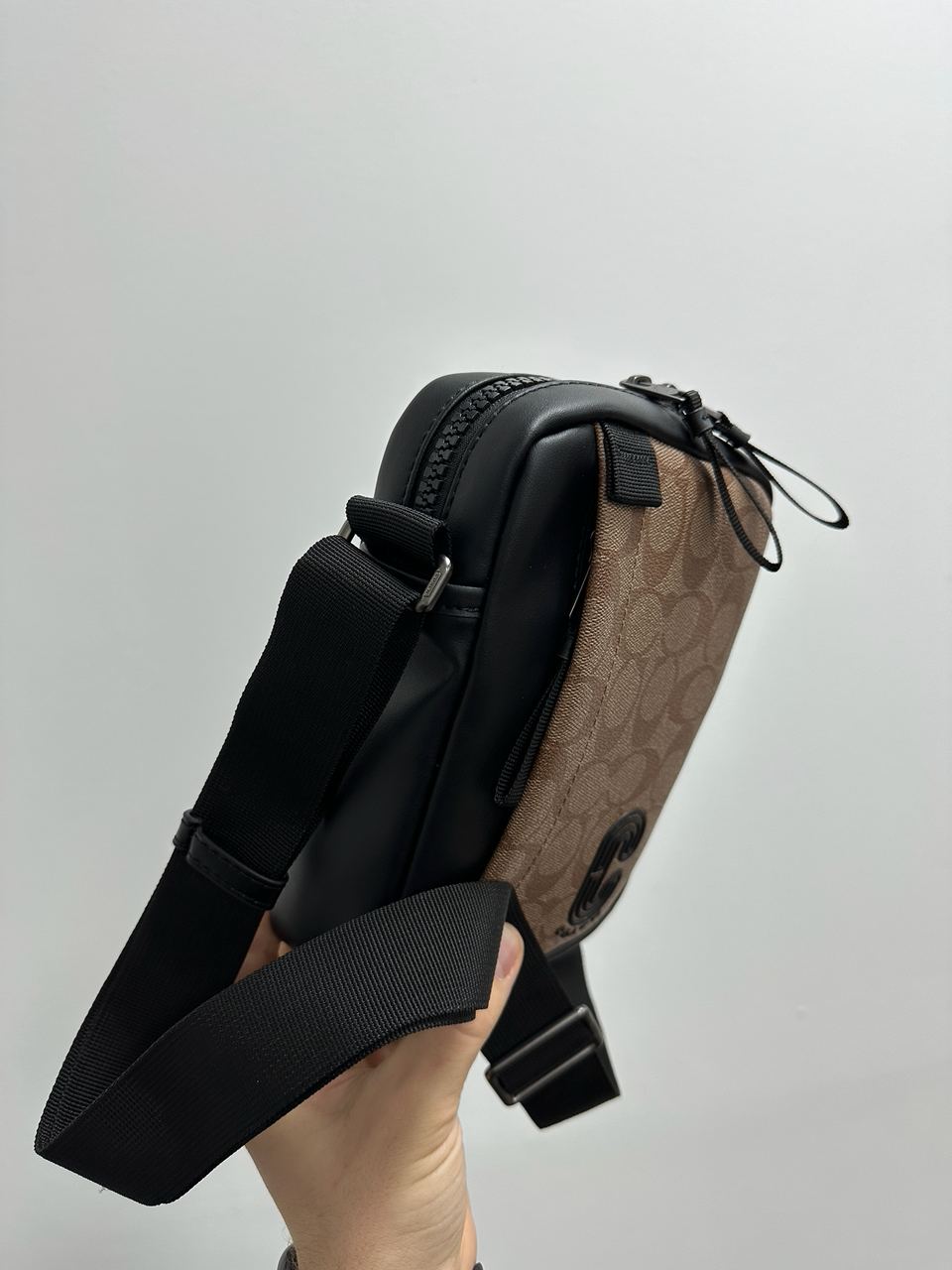 Coach Crossbody in Signature Canvas Sand - 9