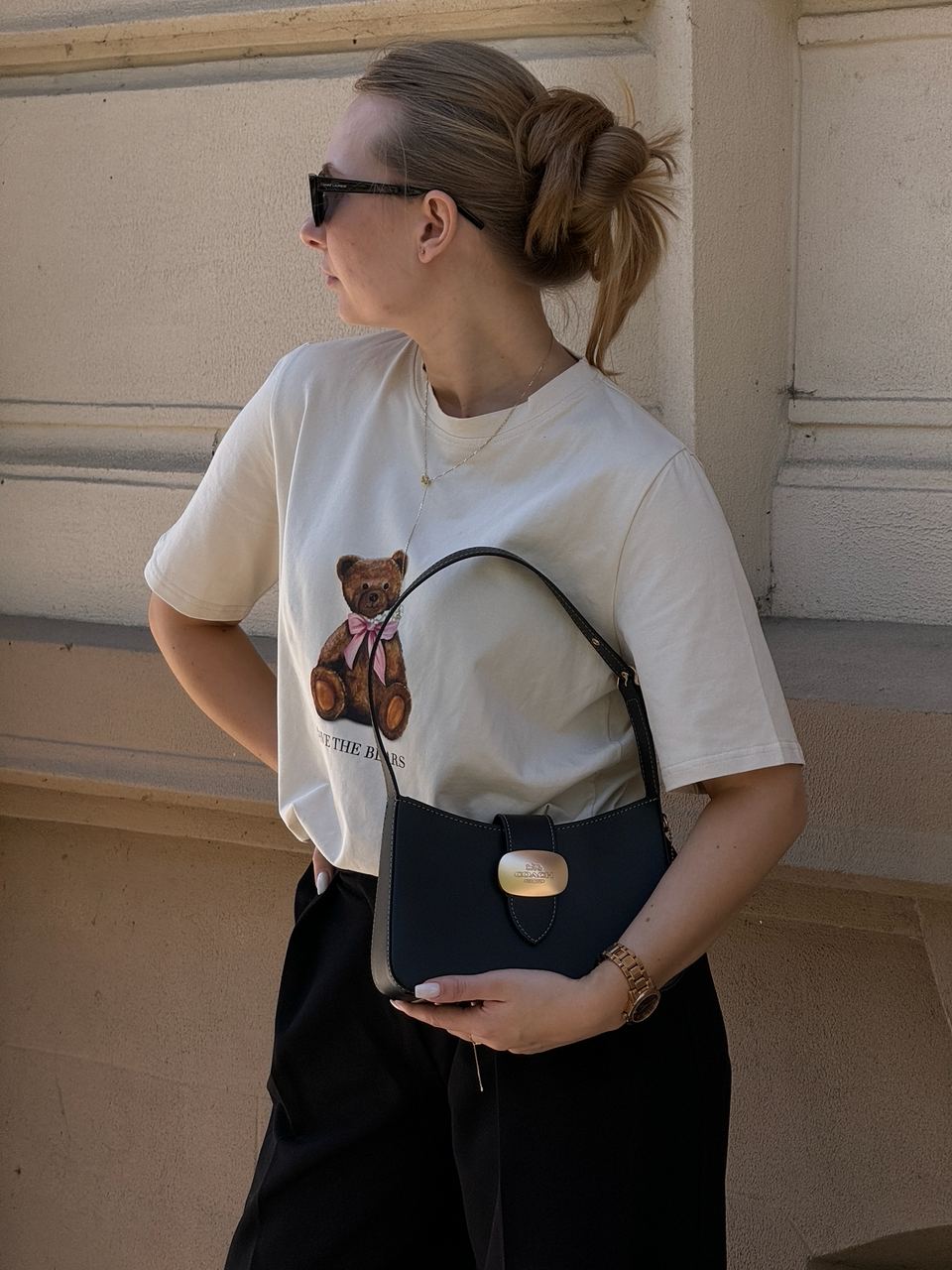 Coach Eliza Shoulder Bag In Black - 5