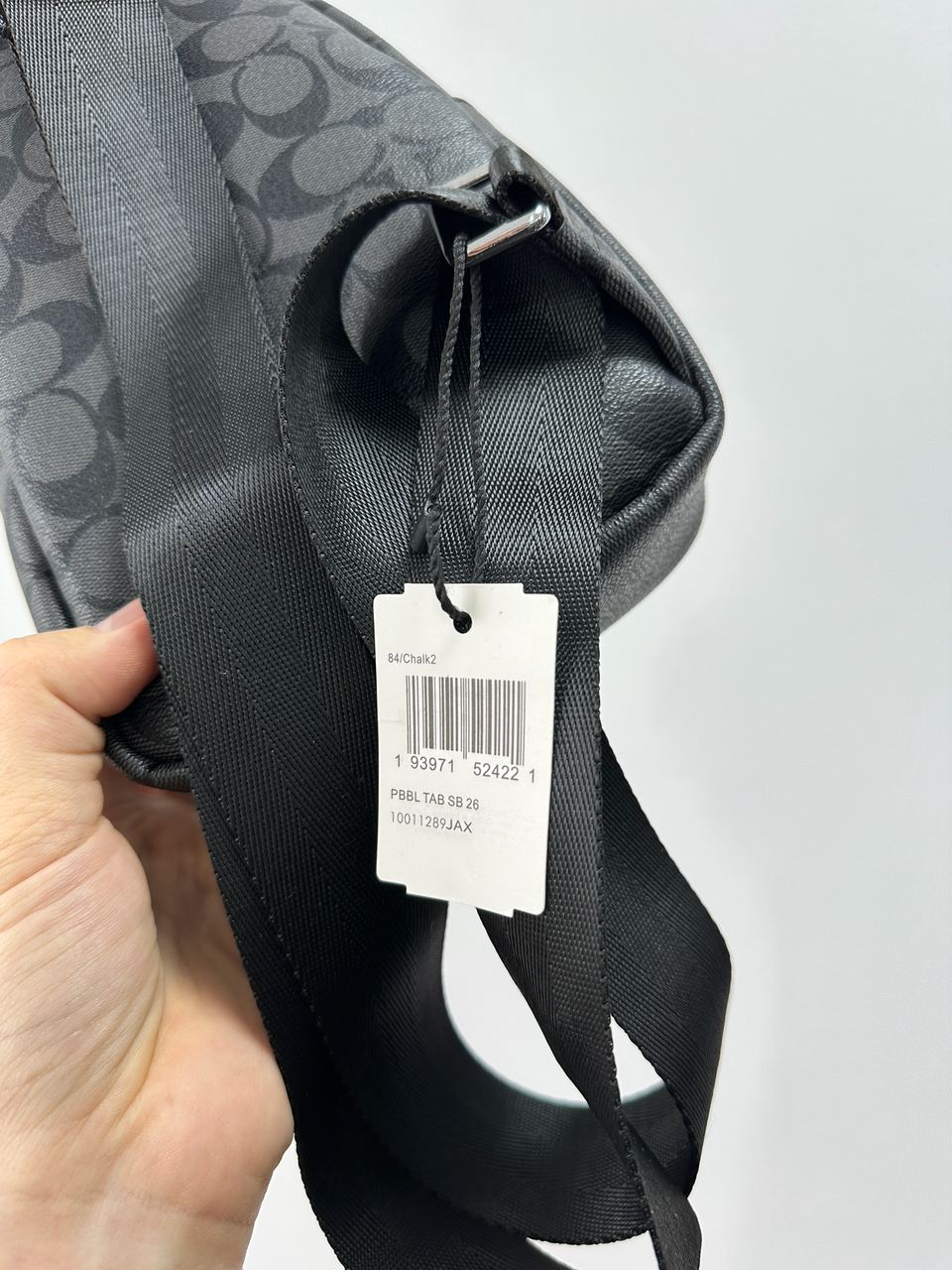 Coach Ethan Pack In Signature Grey Canvas - 11