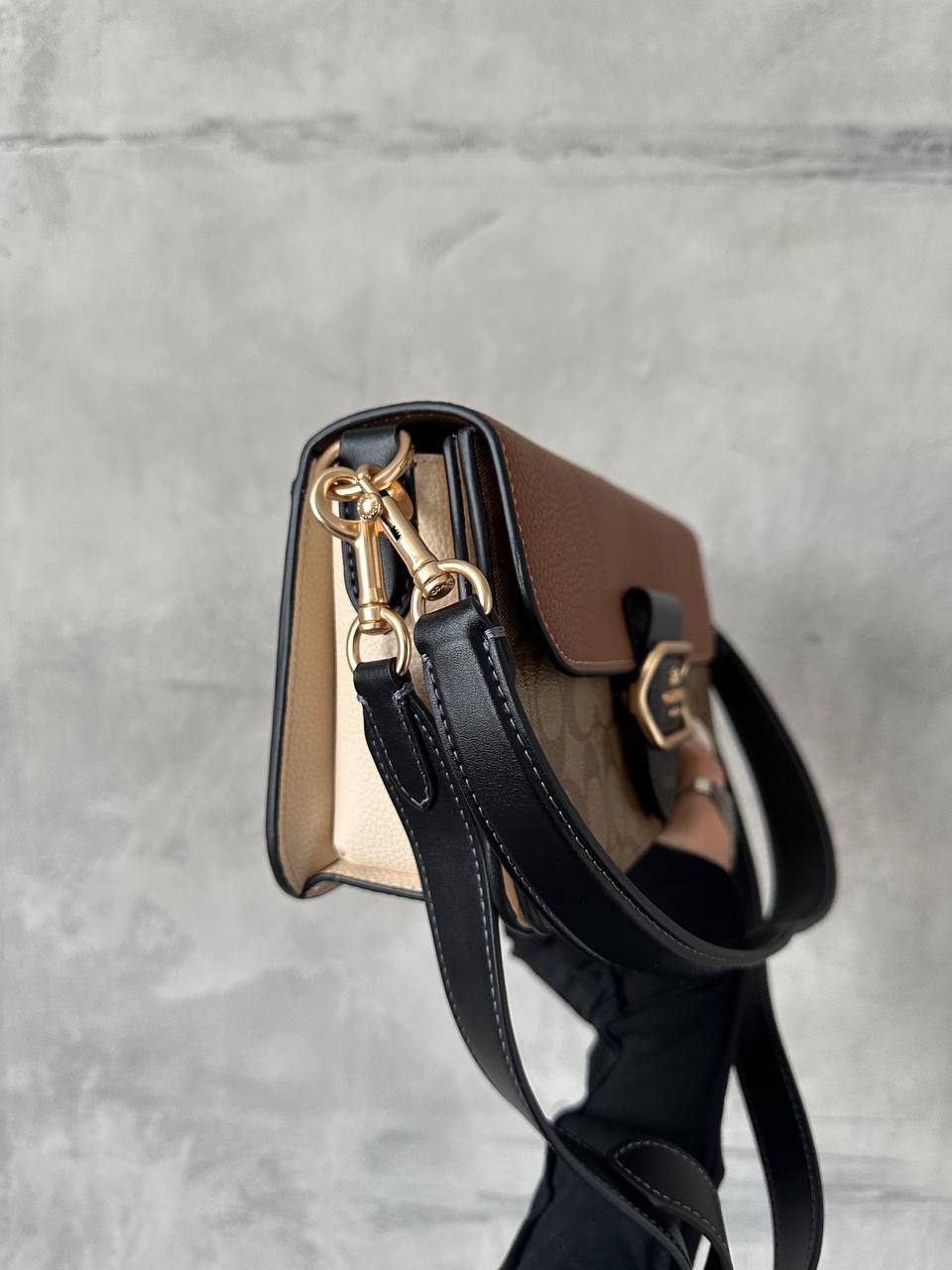 Coach Gemma Flap Crossbody In Signature Canvas - 5