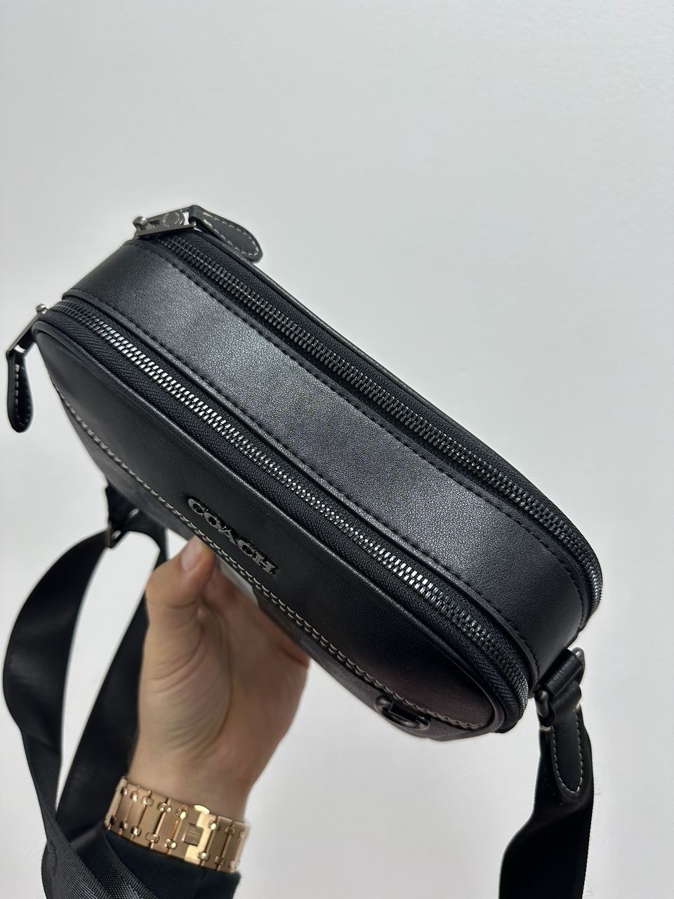 Coach Graham Crossbody Bag In Blocked Signature Canvas With Var - 7