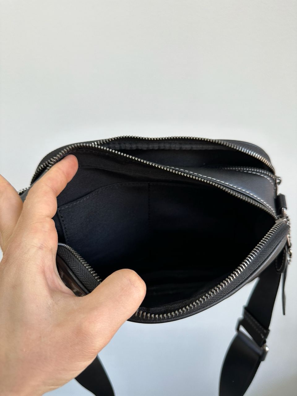 Coach Graham Crossbody With Monogram Print Midnight - 14