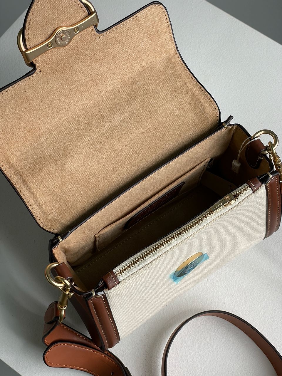 Coach Hero Shoulder Bag in Signature Canvas - 20