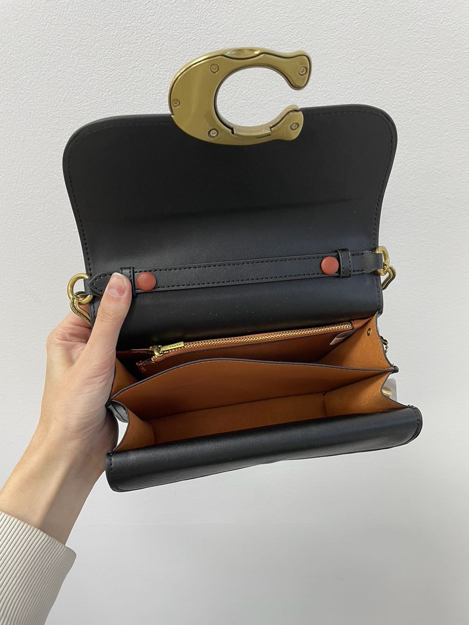 Coach Idol Bag Black/Gold - 21