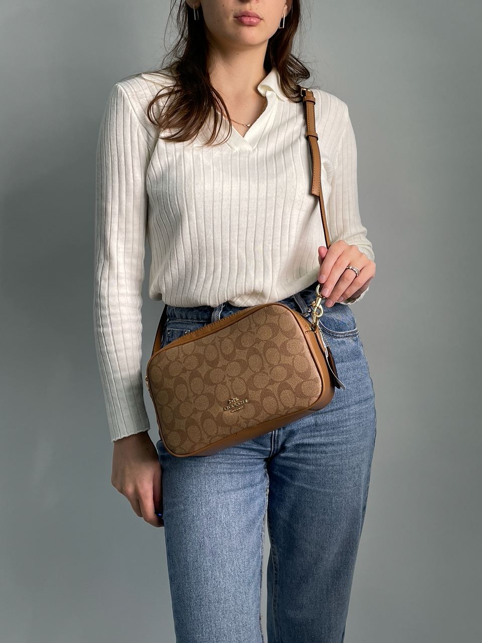 Coach Jamie Camera Bag Large Beige - 6