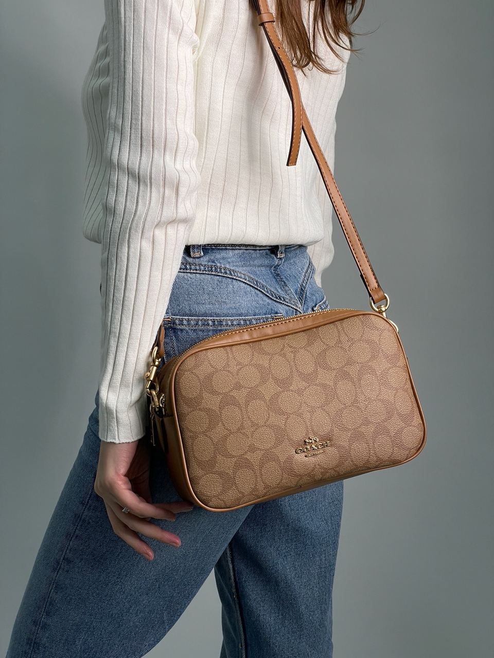 Coach Jamie Camera Bag Large Beige - 8