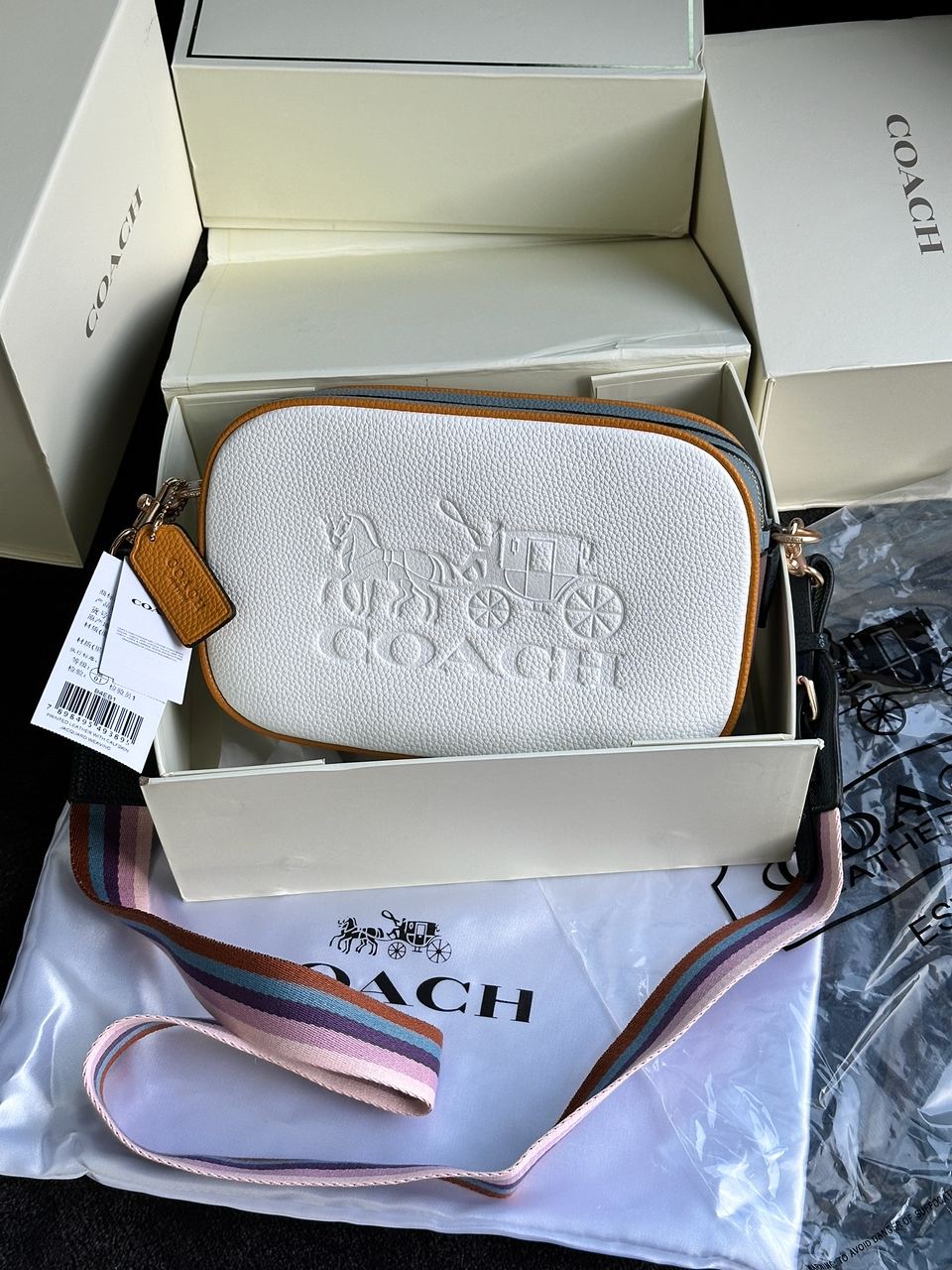 Coach Jes Convertible Belt Bag In Colorblock - 2