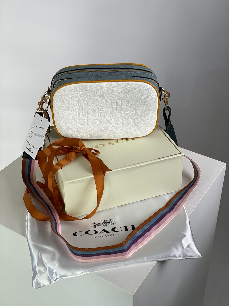 Coach Jes Convertible Belt Bag In Colorblock - 3