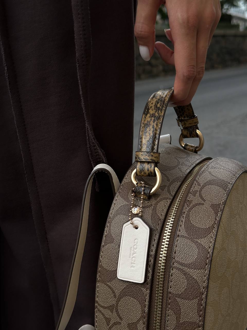 Coach Jordyn Backpack In Signature Canvas - 3