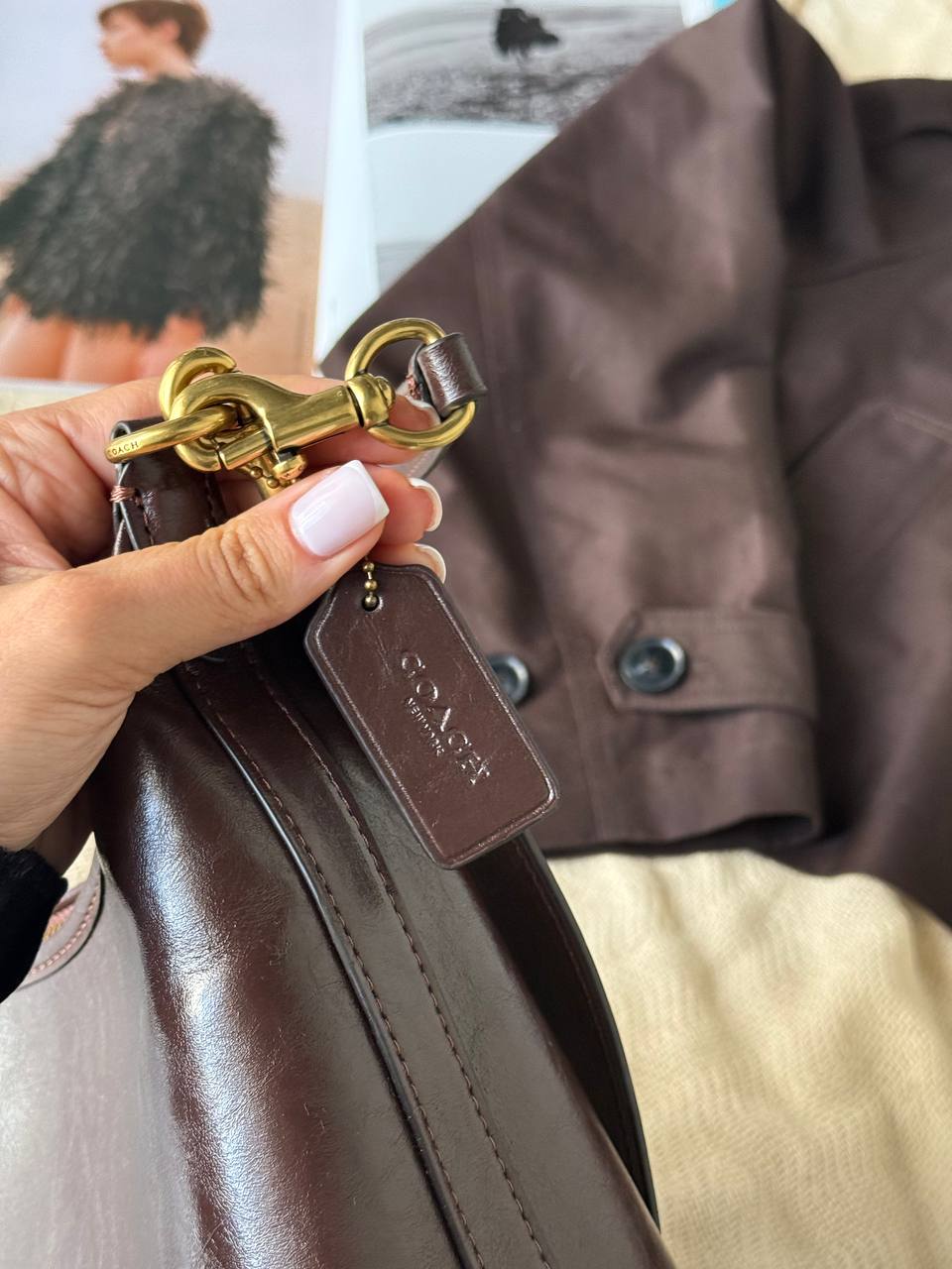 Coach Juliette shoulder bag Brown - 10