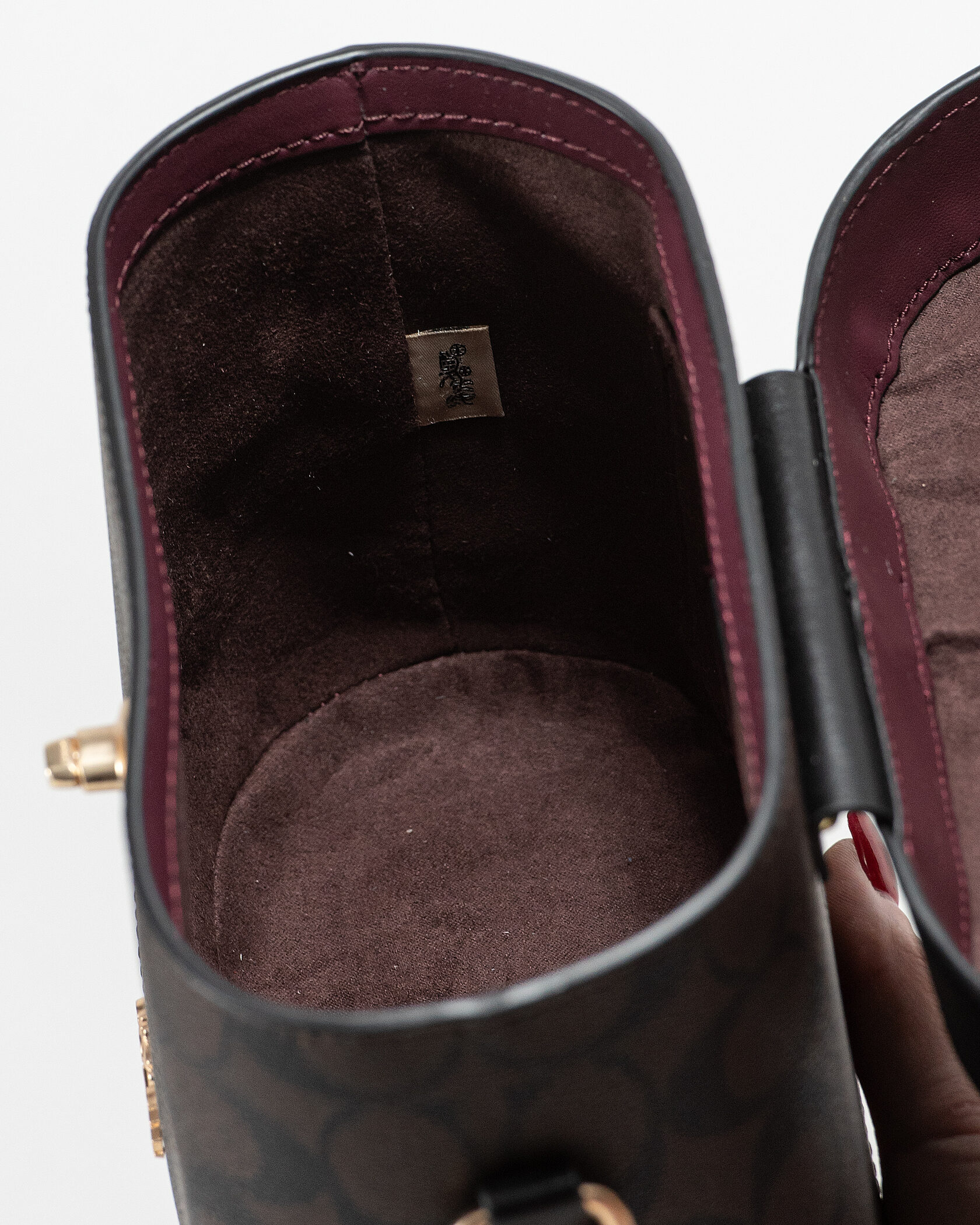 Coach Kay Crossbody Brown In Signature Canvas - 14