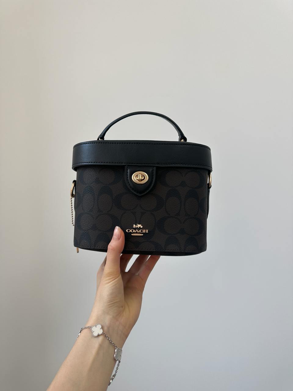 Coach Kay Crossbody Brown In Signature Canvas - 4