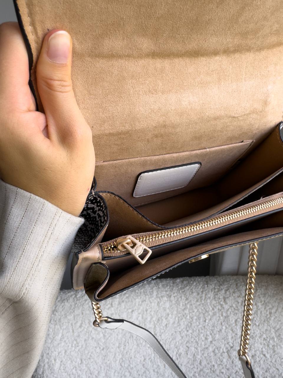 Coach Klare Crossbody Bag in Signature Canvas Khaki Multi - 10