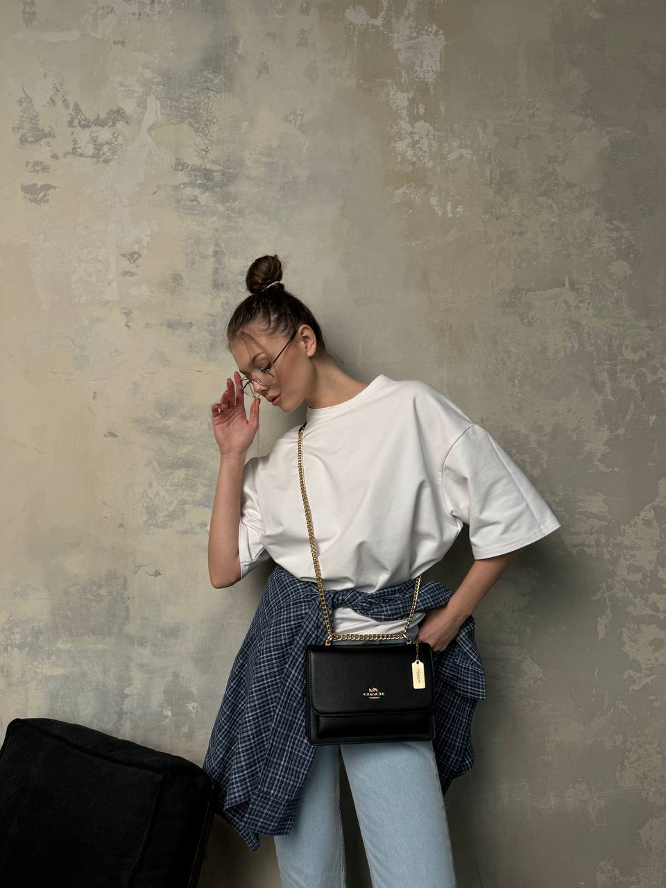 Coach Klare Crossbody Black/Gold - 3