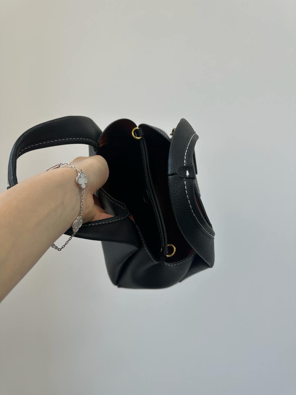 Coach Lana Shoulder Bag 25 Black - 12