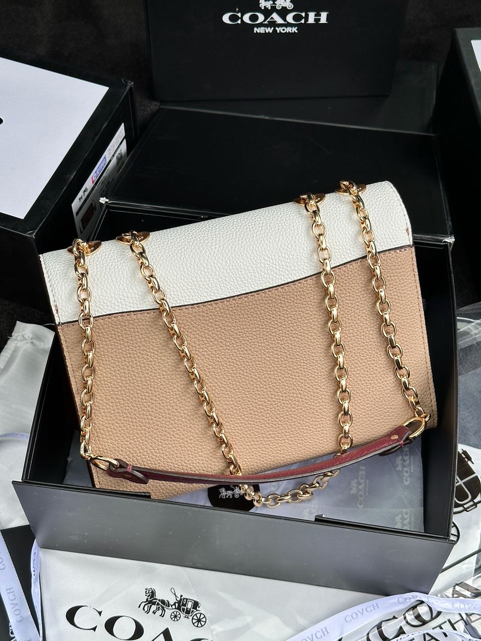 Coach Lane Shoulder Bag In Colorblock Signature Canvas - 14