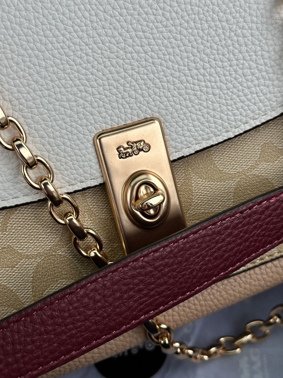 Coach Lane Shoulder Bag In Colorblock Signature Canvas - 24