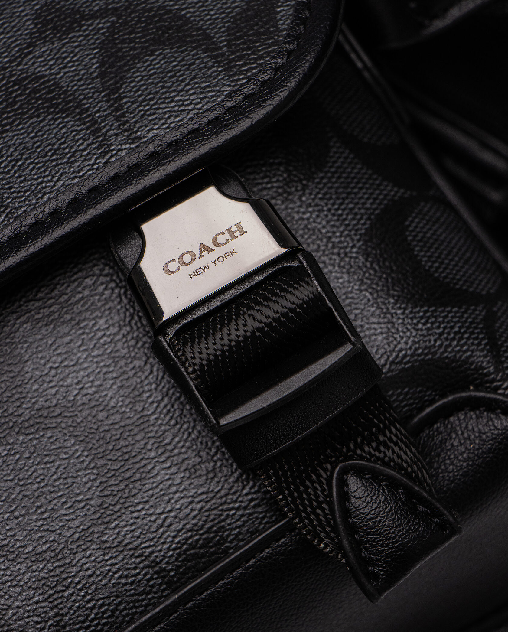 Coach League Hybrid Crossbody In Signature Jacquard Black - 3