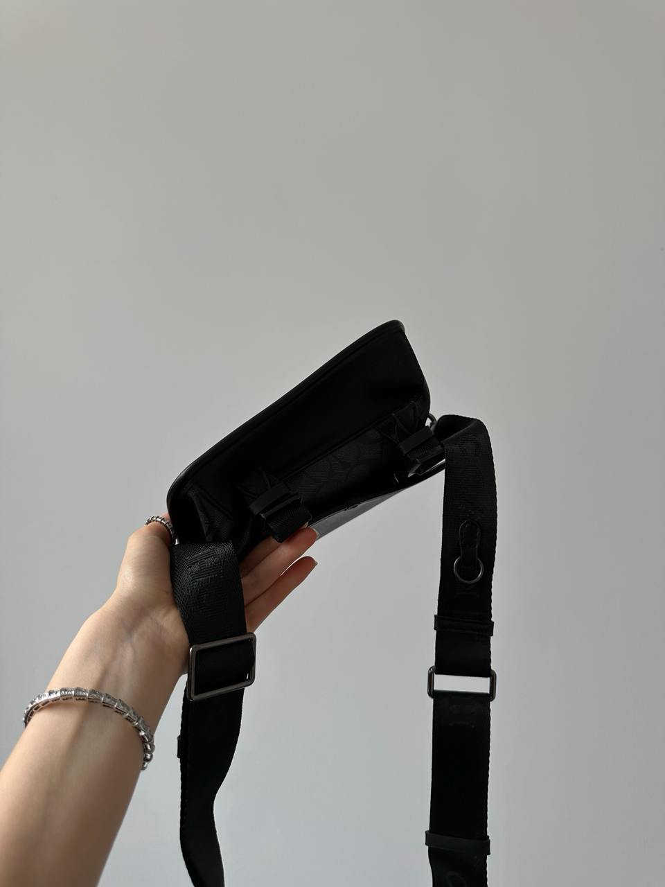 Coach League Hybrid Crossbody In Signature Jacquard Black - 9