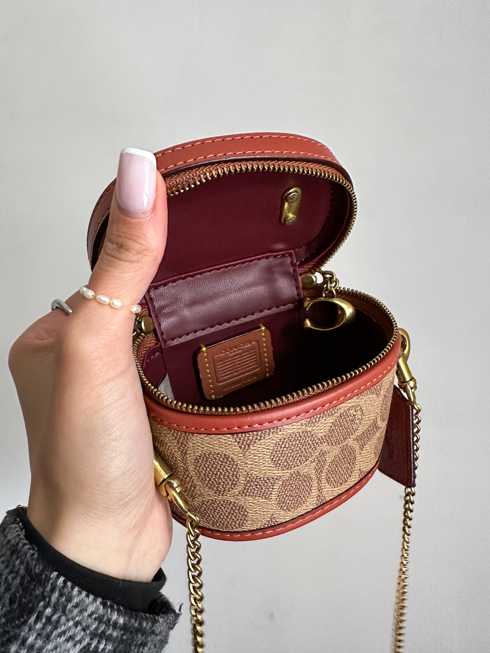 Coach Luna Crossbody In Signature Canvas - 5