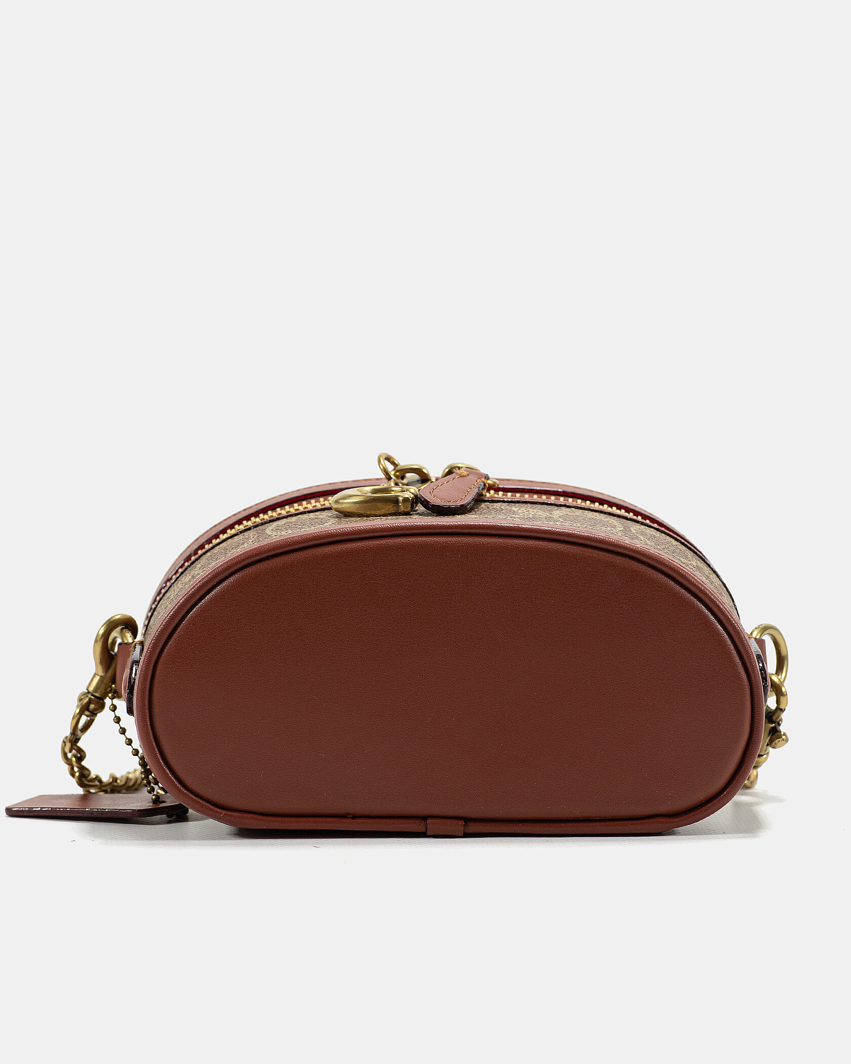 Coach Micro Dreamer Crossbody Bag in Signature Canvas Tan/Brown - 9