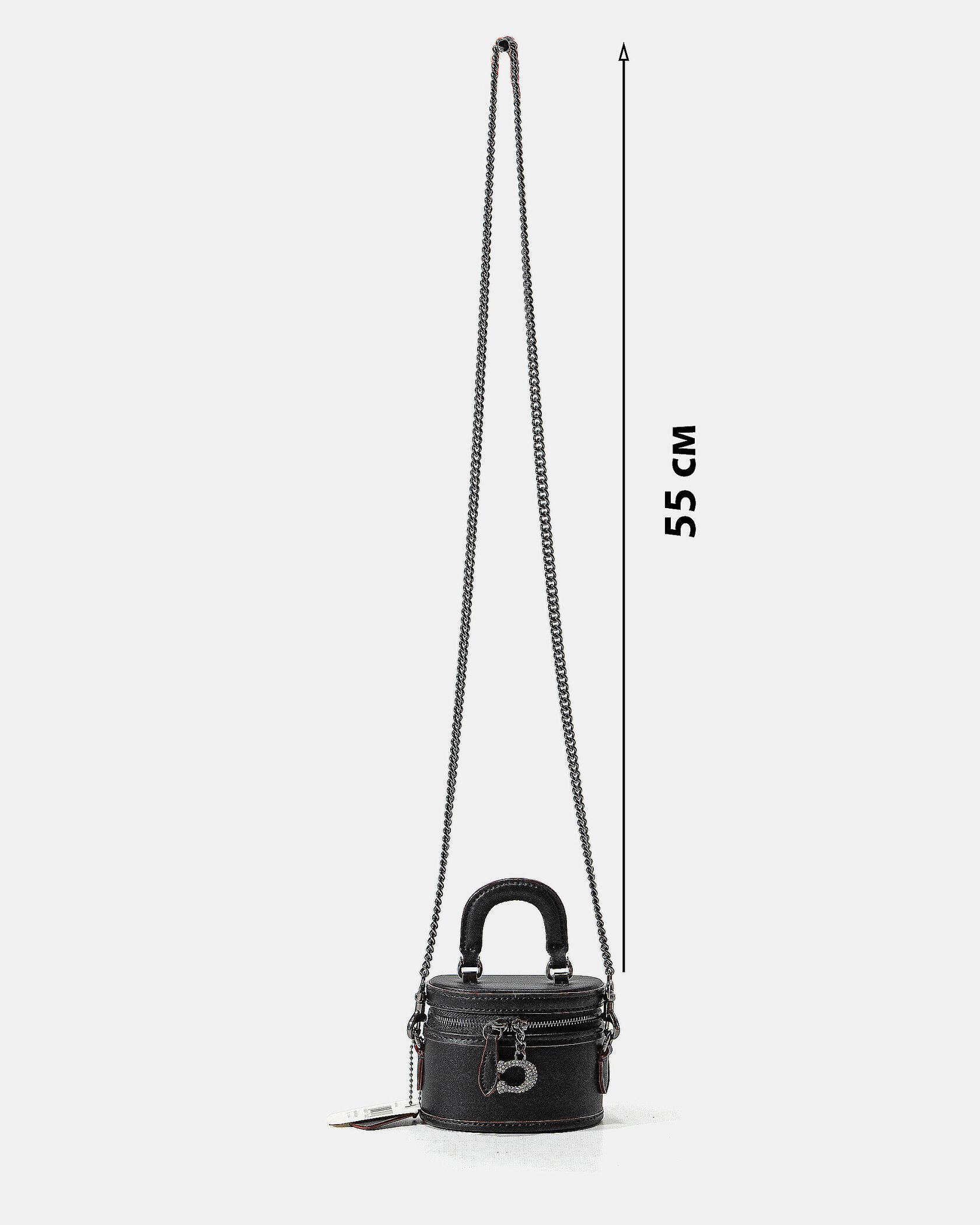 Coach Micro Trail Bag in Black Leather - 4