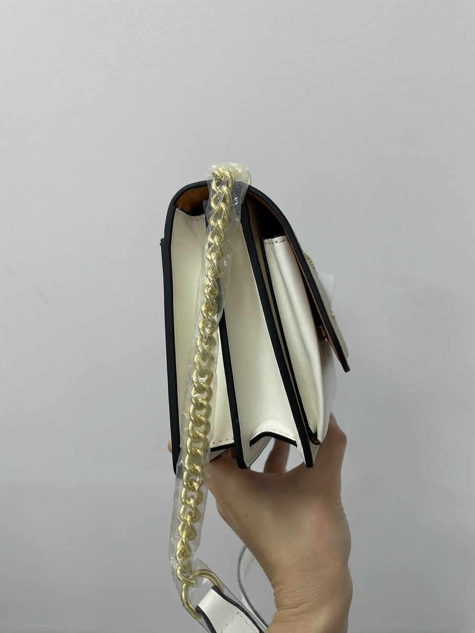 Coach Mini Klare Crossbody in Signature Canvas Beige/White - 14