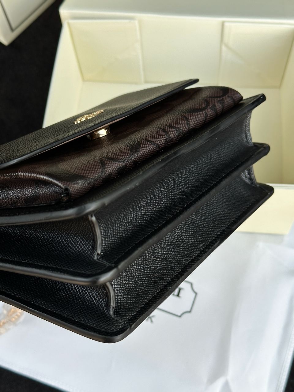 Coach Mini Klare Crossbody in Signature Canvas Brown - 18