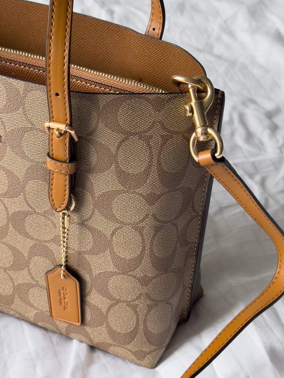 Coach Mini Lily Carryall in Signature Canvas - 19