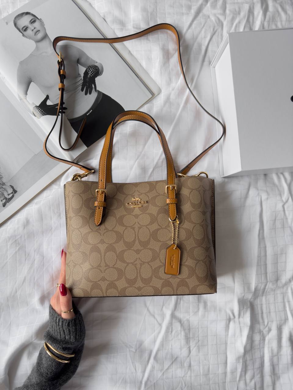 Coach Mini Lily Carryall in Signature Canvas - 2